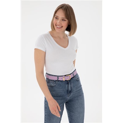 Женщина White Basic T -Fish Surprise Discount в корзине