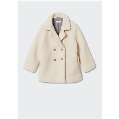 Abrigo borreguito -  Niña | MANGO OUTLET España