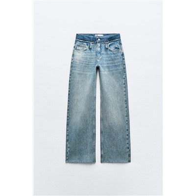 JEANS Z1975 RECTOS DOBLE CINTURA TIRO ALTO FULL LENGTH