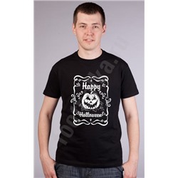 Футболка "Happy Halloween" орнамент