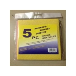 Салфетка для уборки 5 штук 30x40 / S-5 /уп 300/