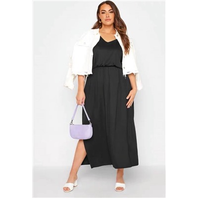 Летнее длинное платье Plus Size