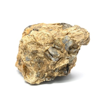 Корунд сапфир в породе 82*62*48мм, 224г