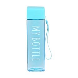 Бутылка для воды, 450 мл, My bottle, 20 х 5.5 см, голубая