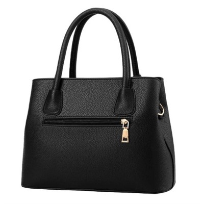 Женская кожаная сумка 8816-1 BLACK