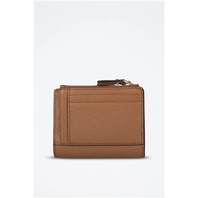 Cartera de piel - Marrón
