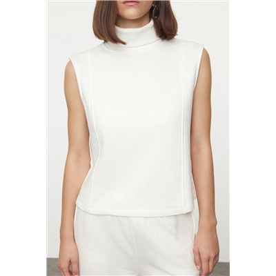 Ecru Ditwear Подробная толстая вязаная блузка и брюки Up Up Set Twoaw25au00074
