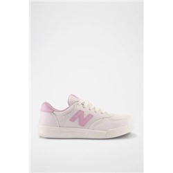 Zapatillas 300 - Blanco y rosa