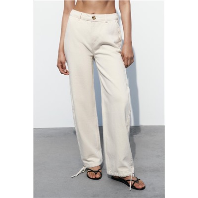 JEANS Z1975 JOGGER TIRO ALTO CORDONES BAJO