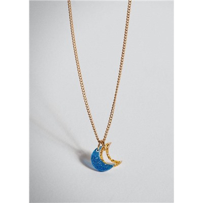 Collar colgante luna -  Niña | MANGO OUTLET España
