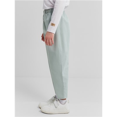 Джинсы для мальчика MINAKU: Jeans collection, цвет серо-голубой, рост 128 см