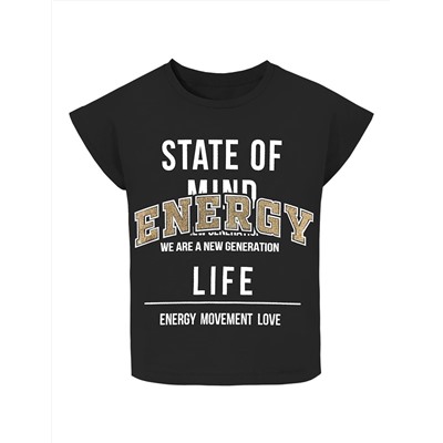 Футболка детская KETMIN ENERGY цв.Чёрный