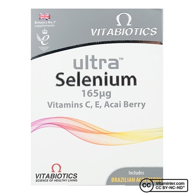 Vitabiotics Ultra Selenium 30 таблеток