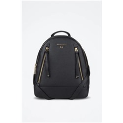 Mochila de piel - Negro