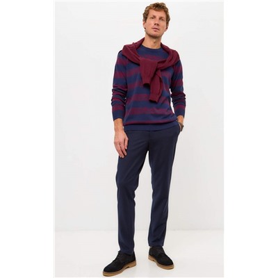 Джемпер P421-1560 d.blue-bordo