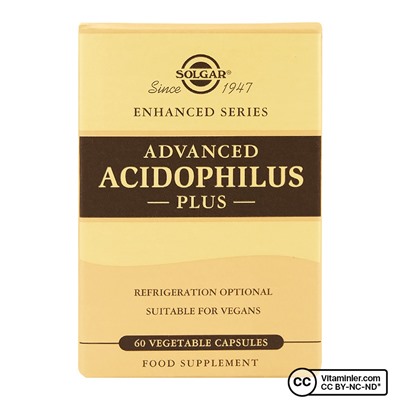 Solgar Advanced Acidophilus Plus 60 капсул