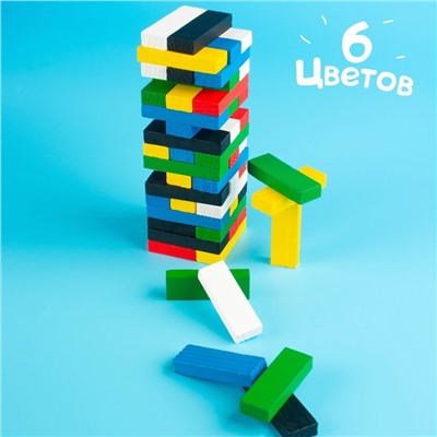 Дженга падающая башня «Kids», 54 бруска, 6+