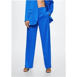 Pantalón fluido traje -  Mujer | MANGO OUTLET España
