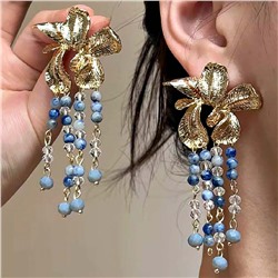 Серьги длинные на гвоздиках арт. 13 3590 (id 276474)