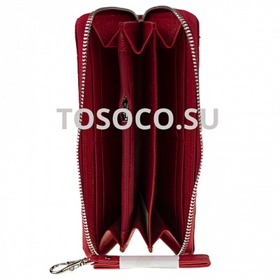 h-1020-2 red кошелек натуральная кожа и экокожа 10х20х2