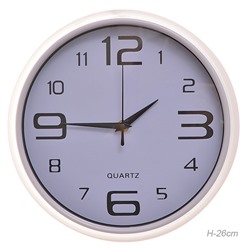 Часы настенные 26 см / 612-1 /уп 40/