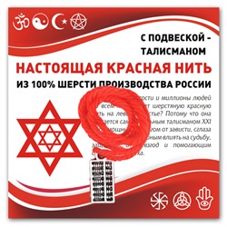 KN321 Красная нить Счёты (богатство)