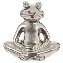 Фигурка декоративная "Лягушка", L13,5 W6 H13,5 см