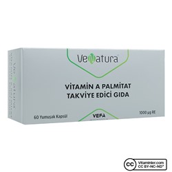 Venatura Витамин А пальмитат 60 капсул
