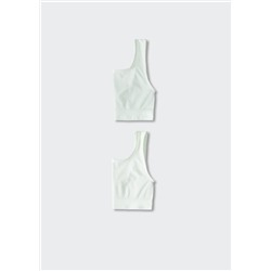 Pack 2 tops  -  Niña | MANGO OUTLET España
