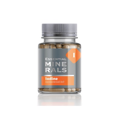 Органический йод - Essential Minerals 60 капсул