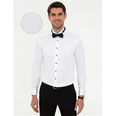 Рубашка для смокинга с белым Slim Fit