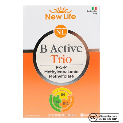 New Life B Active Trio 30 Таблетка