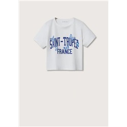 Camiseta estampado mariposas -  Niña | MANGO OUTLET España