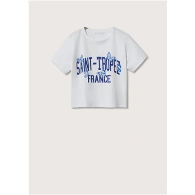 Camiseta estampado mariposas -  Niña | MANGO OUTLET España