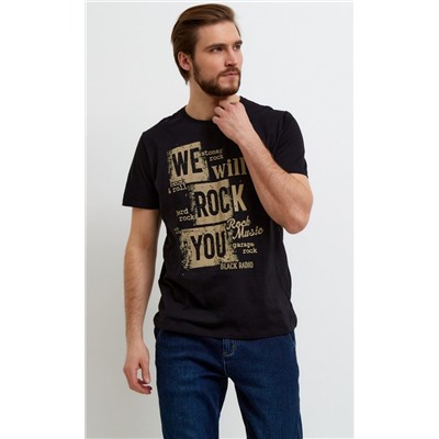 Футболка F211-06-716 black