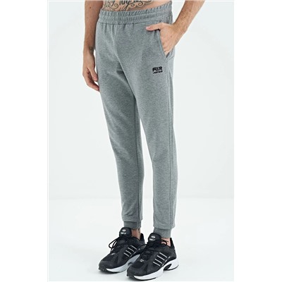 Мужской спортивный костюм Alvin Grey Melange Jogger — 84908 A11ER-84908