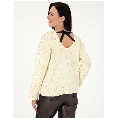 Ecru Comfort Fit Свитер