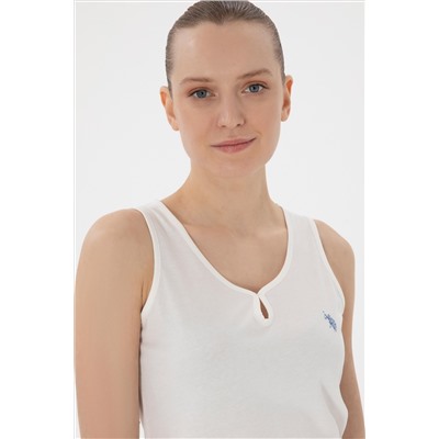 Женщина Ecru Pajama Set Set Surpring Discount в корзине