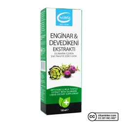 Жидкая травяная смесь Lifeco с экстрактом чертополоха артишока 150 мл