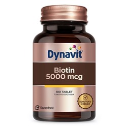 Dynavit биотин 5000 мкг 100 таблеток
