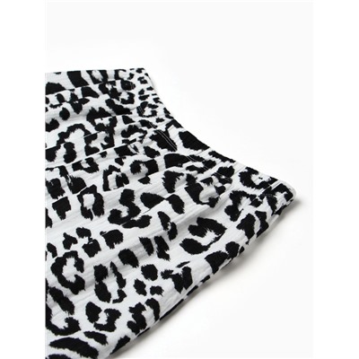 Комплект домашний женский (рубашка, шорты) KAFTAN «Муслин: leopard» размер 44-46