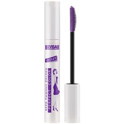 Тушь для ресниц LuxVisage (Люкс Визаж) Perfect Color Веер пышных ресниц, оттенок Violet, 9 г