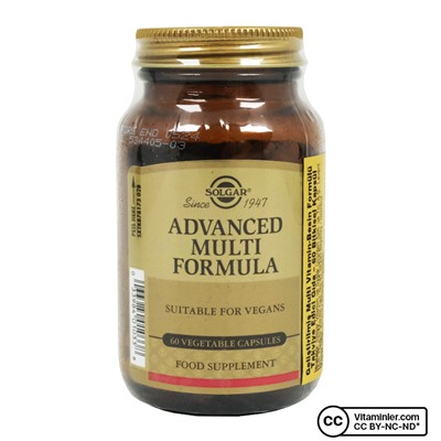 Solgar Advanced Multi Formula 60 капсул