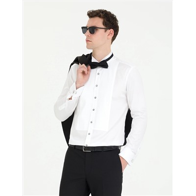 Рубашка для смокинга с белым Slim Fit