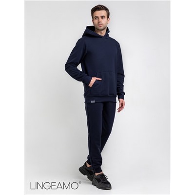 Мужской костюм из футера LINGEAMO темно-синий К-43 (88)