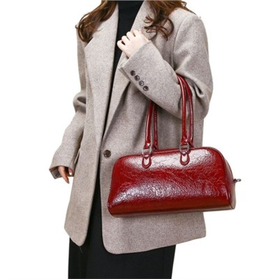 Женская кожаная сумка 5622 RED