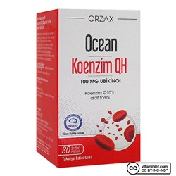 Ocean Coenzyme QH 100 мг убихинола 30 капсул