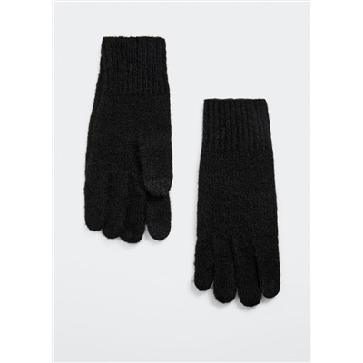 Guantes canalé punto -  Mujer | MANGO OUTLET España