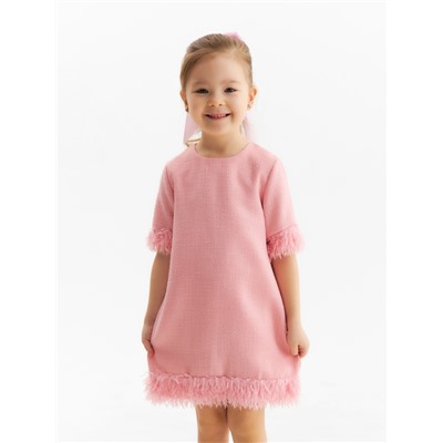 Платье для девочки MINAKU: PartyDress, розовое, рост 122 см