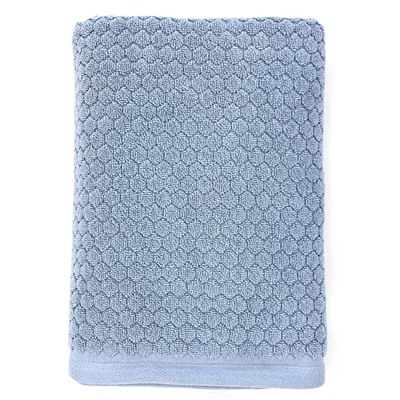Полотенце махровое Турция Cotton Delux Аврора / Голубое
